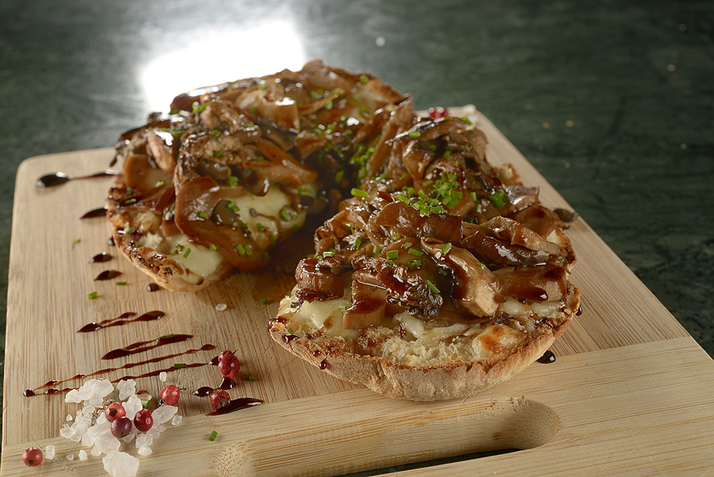 Bruschetta Cogumelos Restaurante Frê